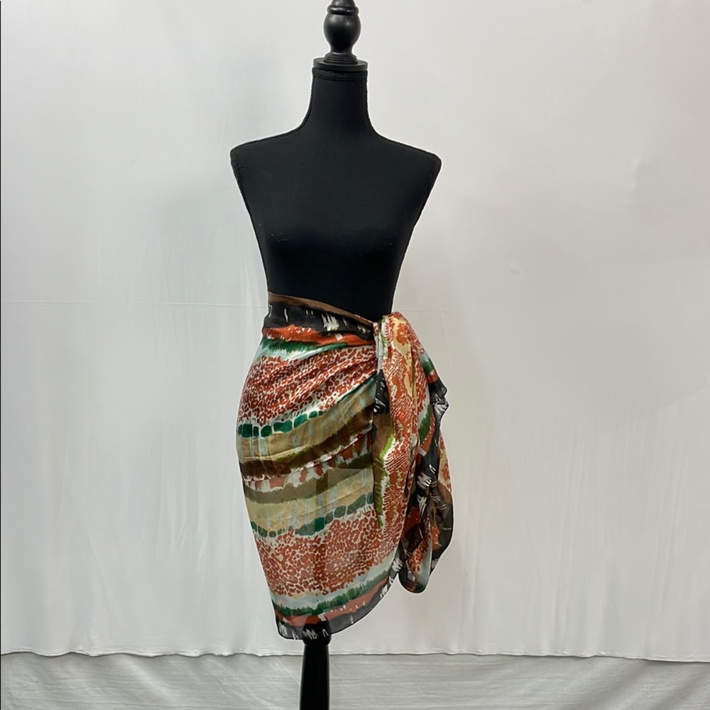 Colorful Striped Scarf - Picture 5 of 7